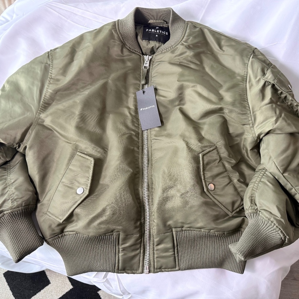 Fabletics Bomber Jacket M